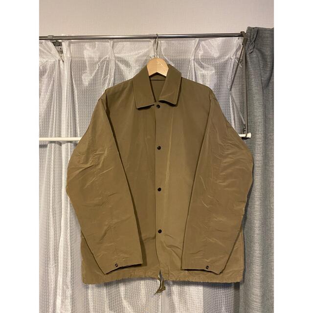美品 comoli コモリ コットンナイロン コーチジャケット