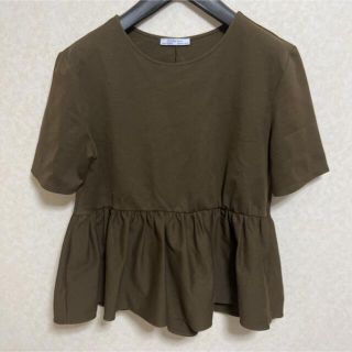 ザラ(ZARA)のZARA ザラ　トップス(カットソー(半袖/袖なし))