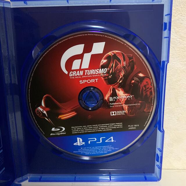 PlayStation4(プレイステーション4)のグランツーリスモSPORT（PlayStation Hits） PS4 エンタメ/ホビーのゲームソフト/ゲーム機本体(家庭用ゲームソフト)の商品写真