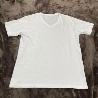 ユニクロ(UNIQLO)のユニクロ Vネック Tシャツ Ｌサイズ インナー 肌着(Tシャツ/カットソー(半袖/袖なし))