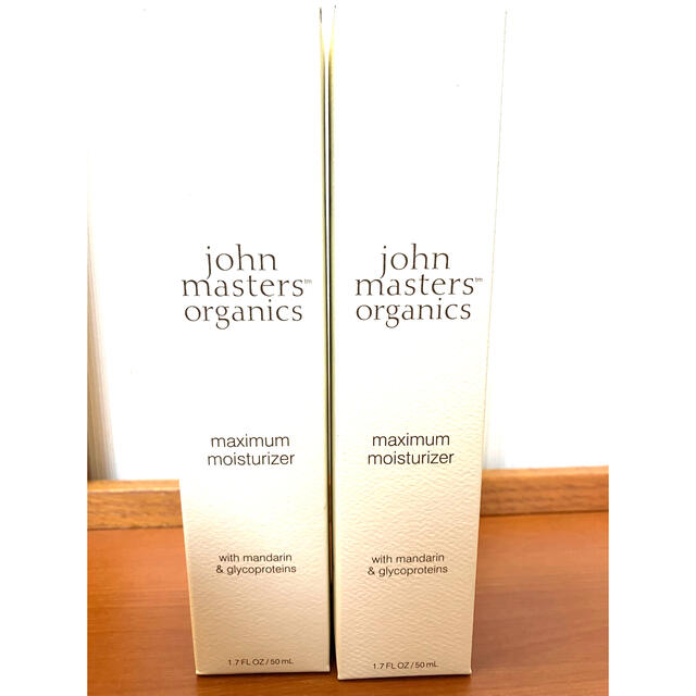 John Masters Organics(ジョンマスターオーガニック)の【新品未使用】ジョンマスターフェイスクリーム2本【送料込】 コスメ/美容のスキンケア/基礎化粧品(美容液)の商品写真