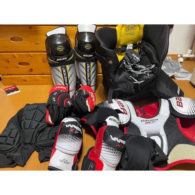 アイスホッケー ショルダー レガース セット Bauer-