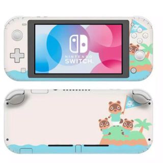 任天堂Switch lite専用のスキンシール どうぶつの森(シール)