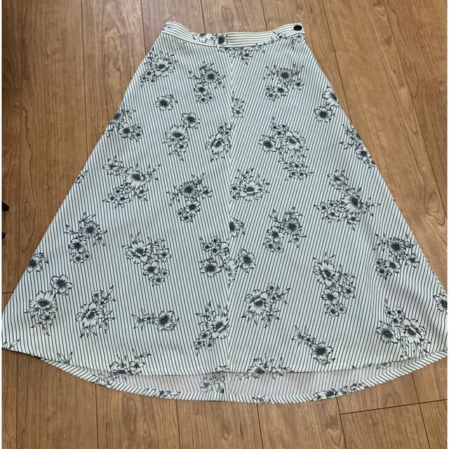 レディース】 IENA - イエナ ストライプフラワースカートの通販 by