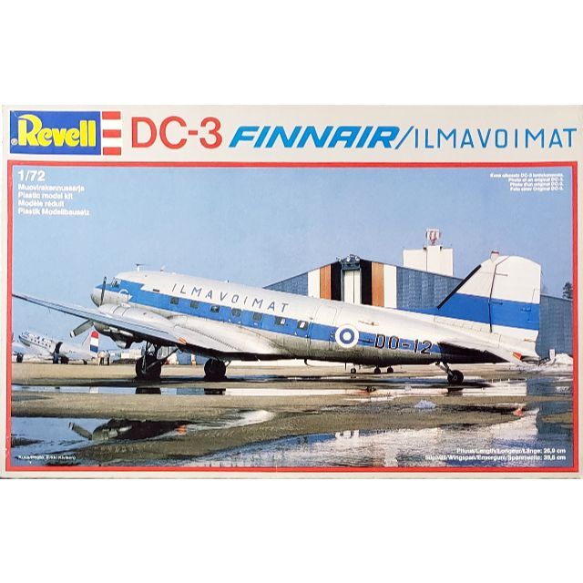 DC-3 フィンランド航空/フィンランド空軍 1/72 ドイツレベル
