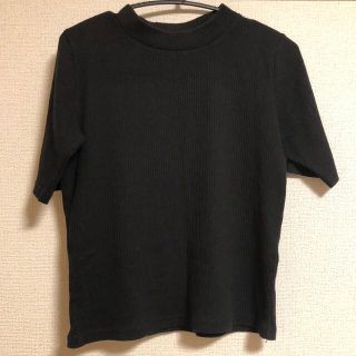 ハニーズ(HONEYS)の値下げ　ハニーズ　トップス　黒　(Tシャツ(半袖/袖なし))