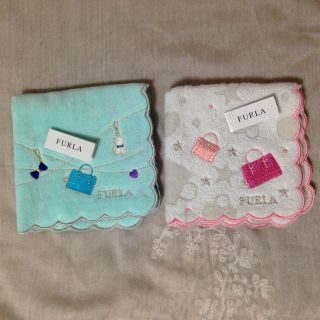 フルラ(Furla)のフルラ＊未使用 タオルハンカチ2枚セット(ハンカチ)