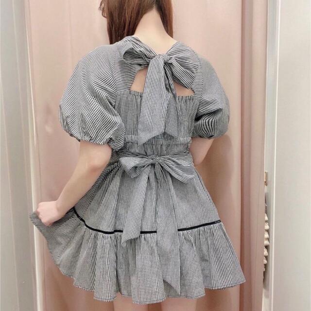 evelyn - evelyn 今季 2022 バックリボンチュニック エブリン evelyn - evelyn 今季 2022 バックリボンチュニック エブリン