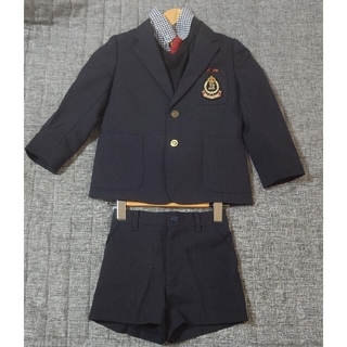 卒園式 入学式 男子スーツ上下セット 120サイズ(ドレス/フォーマル)