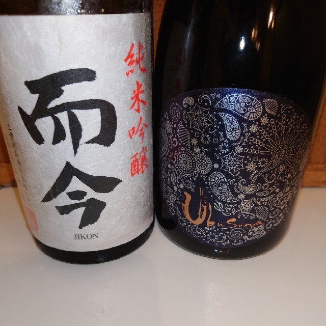 日本酒　而今　純米吟醸　二本四合瓶