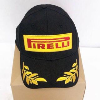 キャップ ★ 新品 ★ PIRELLI　ピレリ　pireri　帽子　黒(キャップ)