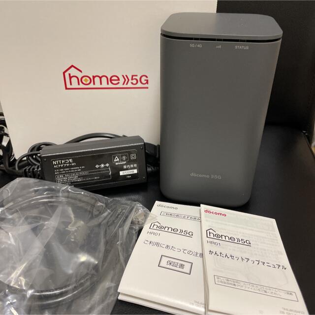 docomo home5G HR01 Wi-Fiルーター SIMなし - 通販 - guianegro.com.br