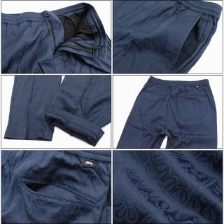 ステューシー(STUSSY)の美品 STUSSY PAISLEY BRYAN PANT(スラックス)