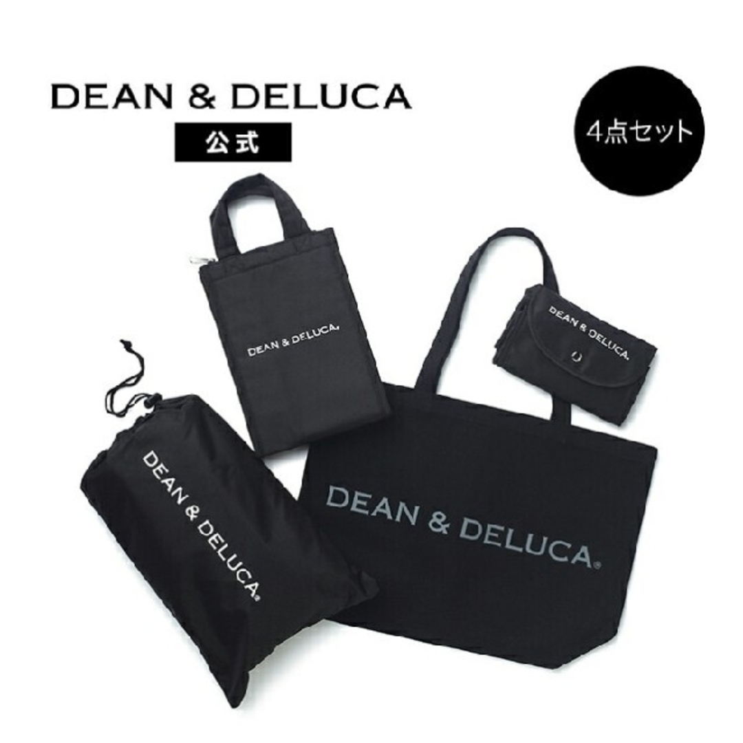 DEAN & DELUCA(ディーンアンドデルーカ)のディーンアンドデルーカ　4点セット レディースのバッグ(エコバッグ)の商品写真