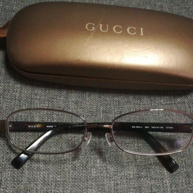 格安最新品 Gucci 336A 美品 9681 GUCCI グッチ メガネ 度付き シェリーの通販 by 本日最終日プロフ必読！  マダムの館｜グッチならラクマ