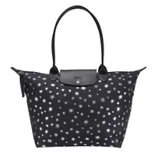 ロンシャン　LONGCHAMP　星柄バッグ