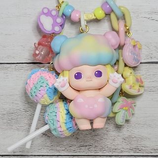 🌈Rainbow Bearじゃらじゃらｷｰﾎﾙﾀﾞｰ(キーホルダー/ストラップ)