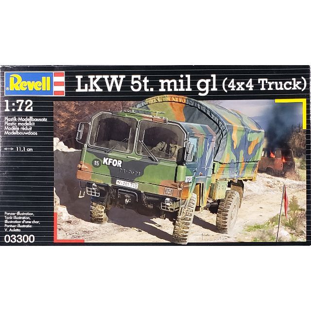 LKW 5t. mil gl (4x4) 1/72 ドイツレベル