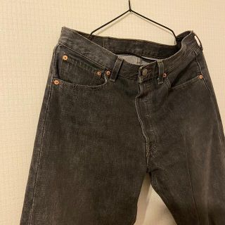 USA製 Levi's 先染め　ブラック　501　w31 L34ゴールデン(デニム/ジーンズ)