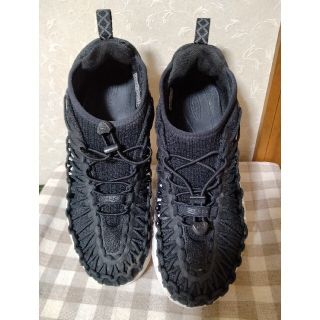 キーン(KEEN)のKEEN キーン 黒 スニーカー 夏 24.5cm(サンダル)