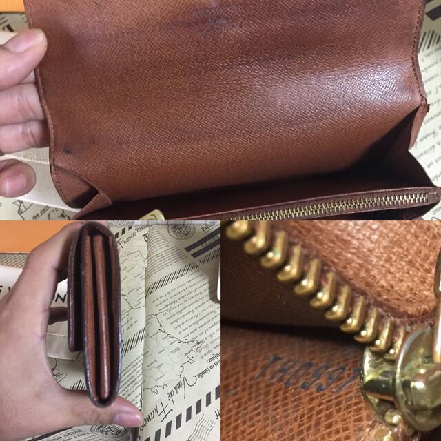 【美品】☆ Louis Vuitton  ポルトフォイユ モノグラム　長財布