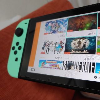 ニンテンドースイッチ(Nintendo Switch)のニンテンドスイッチ　美品(家庭用ゲーム機本体)