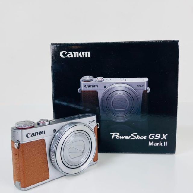 正規代理店 【美品】Canon POWERSHOT G9 X MARK 2 SL シルバー - www