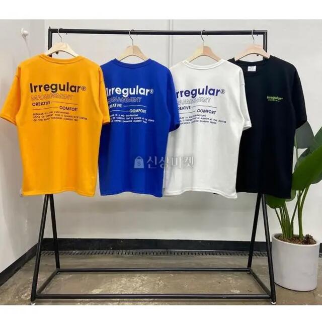 SPINNS(スピンズ)の【新品・未使用】韓国ファッション IrregularロゴTee レディースのトップス(Tシャツ(半袖/袖なし))の商品写真