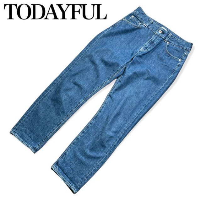 TODAYFUL(トゥデイフル)の【美品】TODAYFUL★トゥデイフル★ストレートデニム　ボーイフレンド レディースのパンツ(デニム/ジーンズ)の商品写真