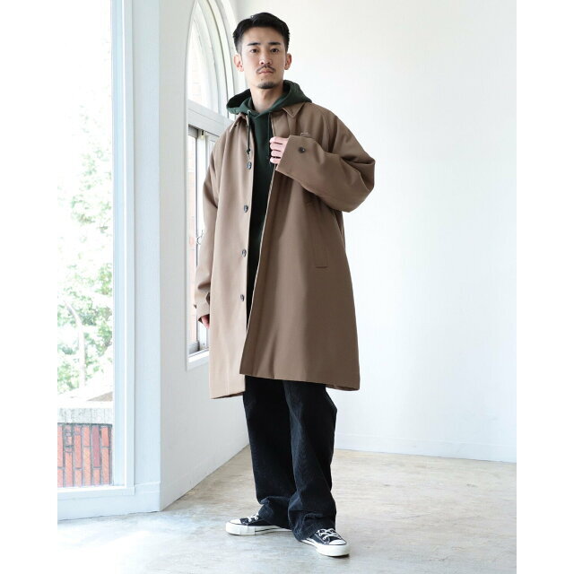 期間限定開催！ 【TAUPE】BEAMS / イージーフィット ステンカラーコート