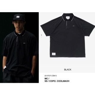 WTAPS MC SS COTTON TEXTILE ポロシャツ ネイビー M 【おまけ付 ...