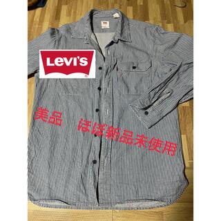 リーバイス(Levi's)の【ほぼ新品未使用】LEVI'S ストライプシャツ S オーバーサイズ(シャツ)