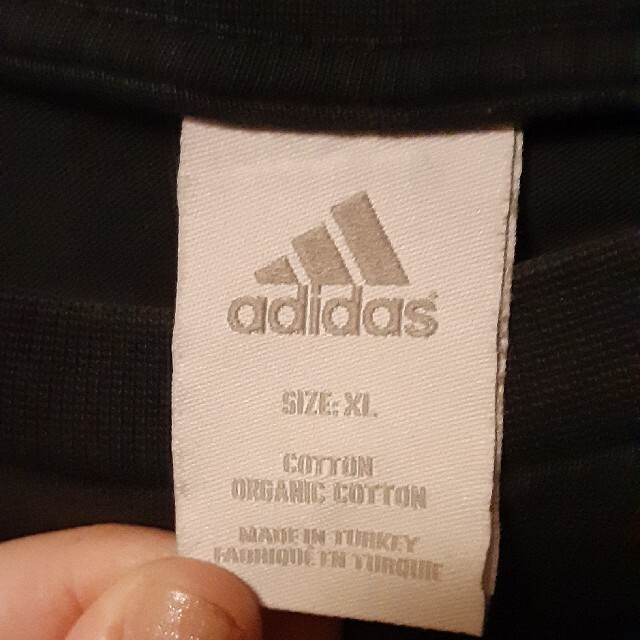 adidas(アディダス)のall blacks☆アディダスtシャツ☆L-XLサイズ メンズのトップス(Tシャツ/カットソー(半袖/袖なし))の商品写真