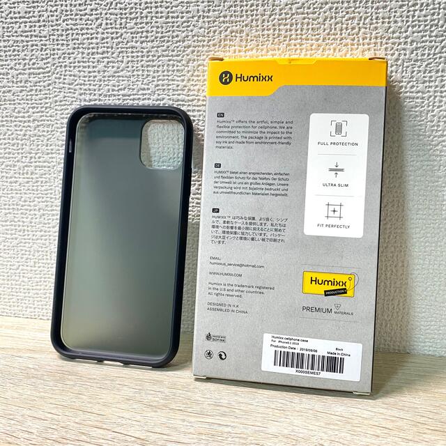 Humixx iPhone11ケース 美品 耐衝撃 マットブラック スマホ/家電/カメラのスマホアクセサリー(iPhoneケース)の商品写真