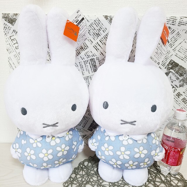 TAITO(タイトー)のミッフィー 特大サイズ おたんじょうび ぬいぐるみ 2022 miffy ボリス エンタメ/ホビーのおもちゃ/ぬいぐるみ(ぬいぐるみ)の商品写真