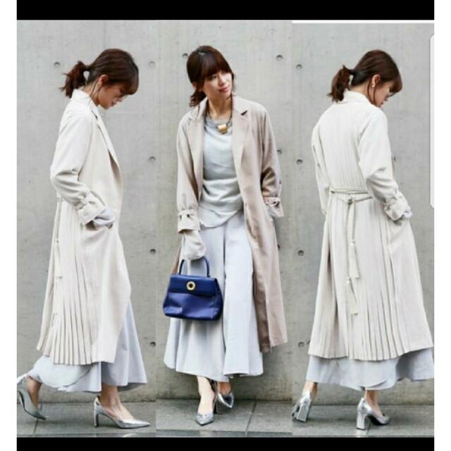 値下げしました】Ameri Vintage プリーツトレンチコート-