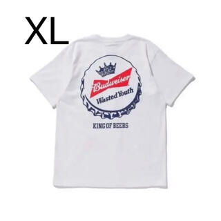 ジーディーシー(GDC)のwasted youth verdy  budweiser  Tシャツ　XL(Tシャツ/カットソー(半袖/袖なし))
