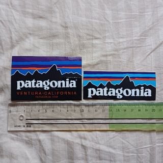 パタゴニア(patagonia)のパタゴニア ステッカー正規品２枚(ライト/ランタン)