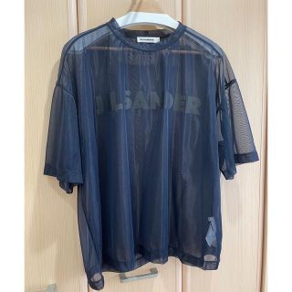 ジルサンダー(Jil Sander)のジルサンダー  シースルー Tシャツ ロゴ シャツ jilsander(Tシャツ/カットソー(半袖/袖なし))