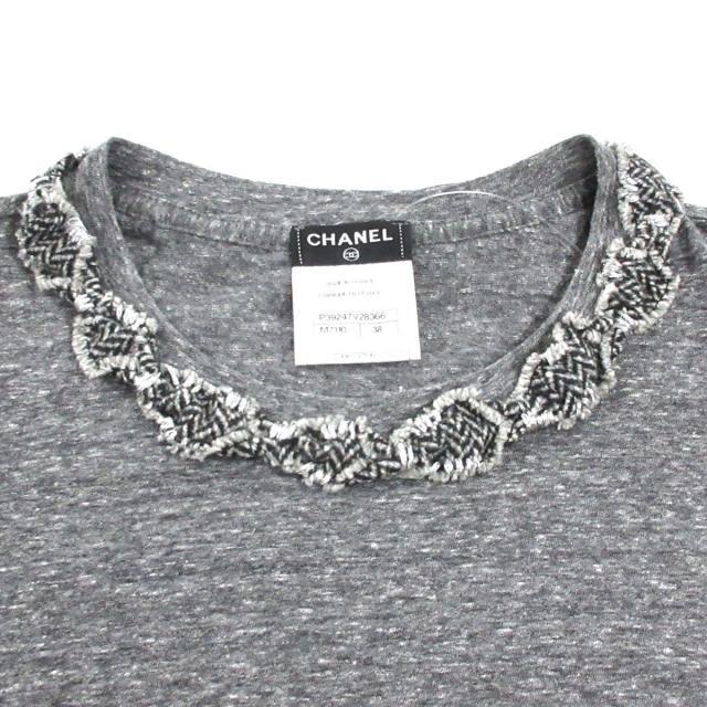 CHANEL(シャネル)のシャネル 半袖Tシャツ サイズ38 M美品  - レディースのトップス(Tシャツ(半袖/袖なし))の商品写真