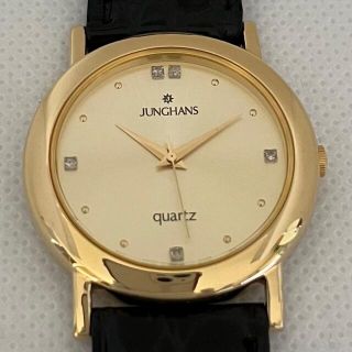 ユンハンス(JUNGHANS)のJUNGHANS quartz 腕時計 0.05ct JO-505(腕時計(アナログ))