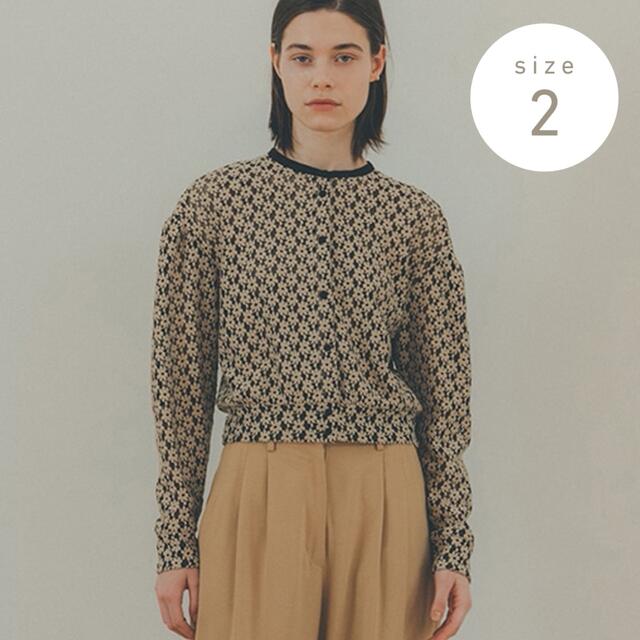 CLANE 】3D FLOWER LACE CARDIGAN size:2-