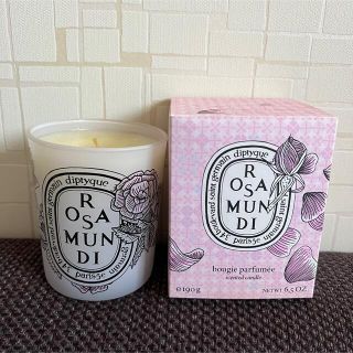 ディプティック(diptyque)の新品 diptyque キャンドル ロサムンディ 190g ディプティック(キャンドル)