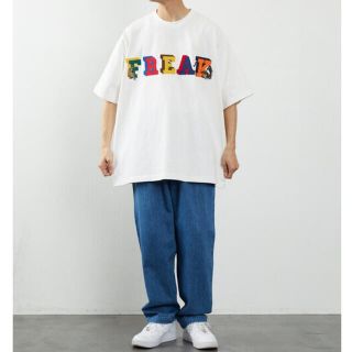 フリークスストア(FREAK'S STORE)の★新品★フリークスストア 竜虎刺繍ロゴTシャツ ホワイト/S(Tシャツ/カットソー(半袖/袖なし))