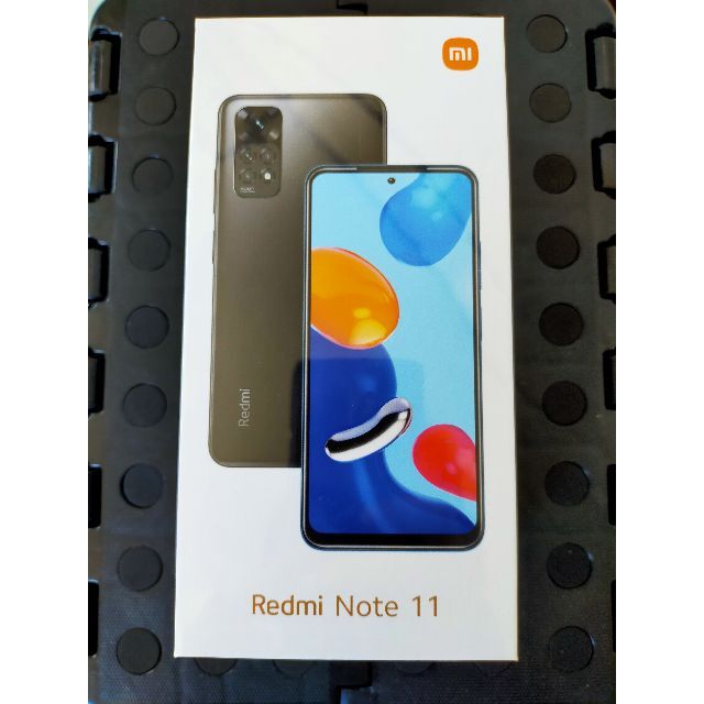 新品未使用　Xiaomi Redmi Note 11 グラファイトグレーXiomi