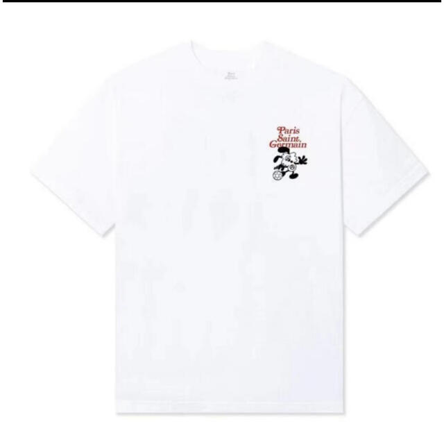 Paris Saint-Germain(パリサンジェルマン)のVerdy × PSG Tシャツ　XL メンズのトップス(Tシャツ/カットソー(半袖/袖なし))の商品写真