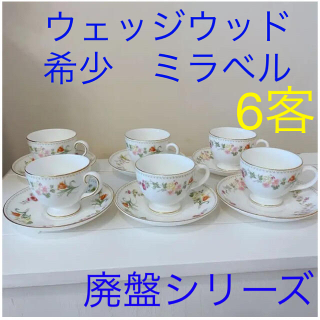 ウェッジウッド カップ&ソーサー 6客 kanfa720.com