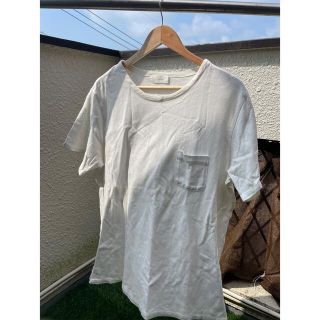 サンシー(SUNSEA)のTHEE シー 半袖 ポケット付き コットン Tシャツ(Tシャツ/カットソー(半袖/袖なし))