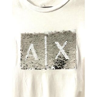 アルマーニエクスチェンジ(ARMANI EXCHANGE)のアルマーニエクスチェンジ　スパンコールTシャツ(Tシャツ(半袖/袖なし))