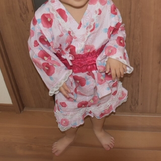 シマムラ(しまむら)の甚平ドレス100(甚平/浴衣)